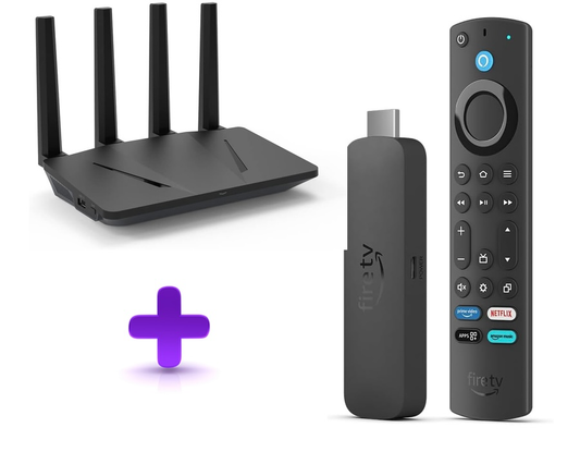 SmartHub Home VPN Router & Amazon Fire Stick 4K Max Bundle