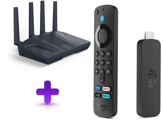 SmartHub Pro VPN Router & Amazon Fire Stick 4K Bundle