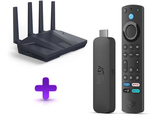 SmartHub Pro VPN Router & Amazon Fire Stick 4K Max Bundle