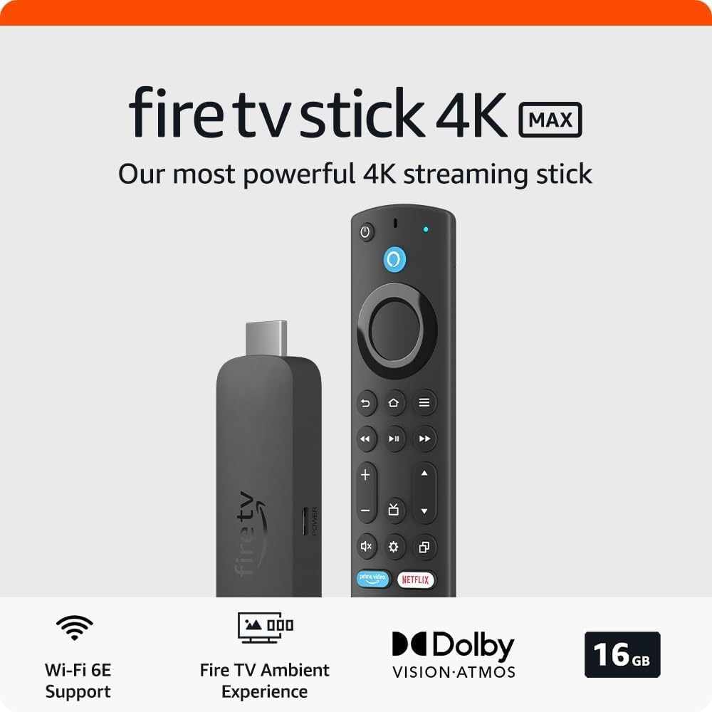 Fire TV 4K Max Stick & Remote