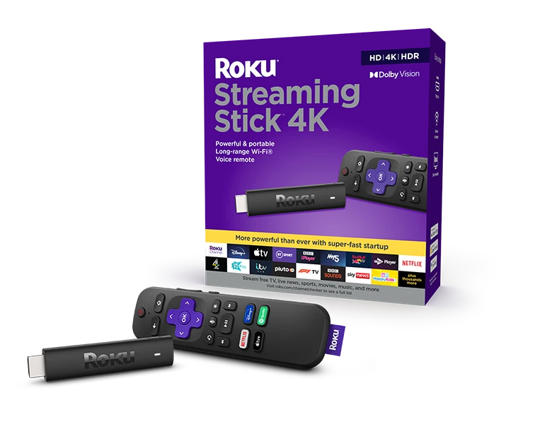 Roku 4K Streaming Stick With Box